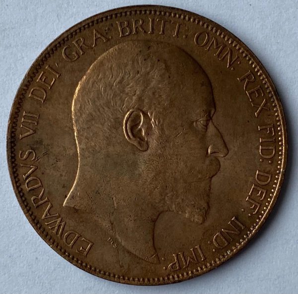 1906 King George VII Penny