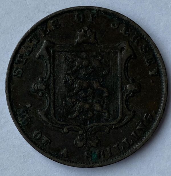1861 States of Jersey 1/26 of a Shilling