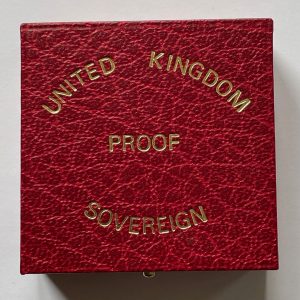 1983 1989 Proof Sovereign Box