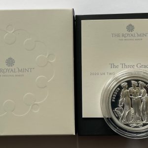 2020 Royal Mint Three Graces Silver Proof 2oz