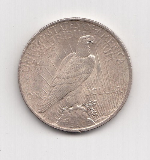 1923 USA Peace Dollar